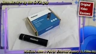 Item review - MaGeek Atom 1 PB101 External Battery (3350mAh)