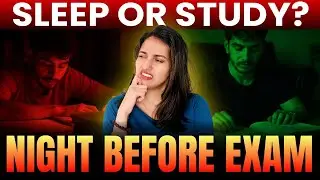 Sleep😴 vs Study📘 &ndash; What&rsquo;s More Important Before Exams? | Student Tips