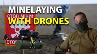 Drone Delivered Mines on the Kharkiv Front