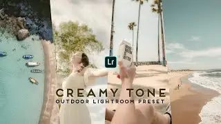 Creamy Tone - Outdoor Lightroom Free Preset | Lightroom Mobile Preset dng file | Editing Tutorial