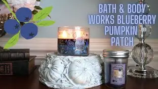 Candle Review: Bath & Body Works Blueberry Pumpkin Patch (Is it worth the hype???)