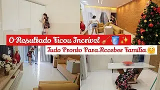 ULTIMA FAXINA COMPLETA DO ANO 2025 | A CASA FICOU LINDA PARA O NATAL