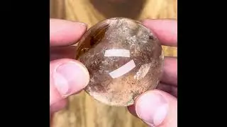 Golden Healer Rainbow Quartz Sphere