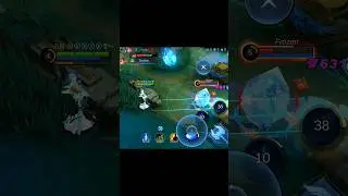 ➡️AURORA FUNNY GAMEPLAY #aurora #auroragameplay #mobilelegendsfunny #funny #mlbbshorts