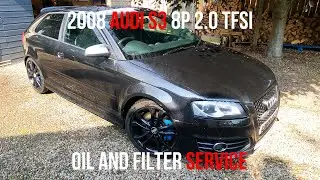 Audi S3 8P 2.0 TFSI 2008 - Oil + Filter Change