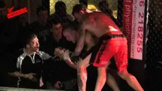 Controlled Aggression 6   Bad Blood Ste Lane VS Dave Toole with Rob Sinclair SHAREFIGHT COM