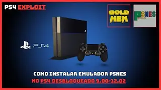 COMO INSTALAR EMULADOR DE PSNES NO PS4 DESBLOQUEADO #ps4