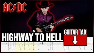 Кавер на песню AC/DC [Highway To Hell] в исполнении Dotti Brothers | Урок | Табулатура для гитары