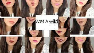 أرواج ويت اند وايلد البديلة لأرواج ماك | Wet n Wild Mega Last Lipsticks Lip Swatches
