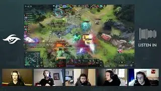 Team Secret ARMEL doing MOST of the Talk/Comms vs Gaimin 🗿🗿