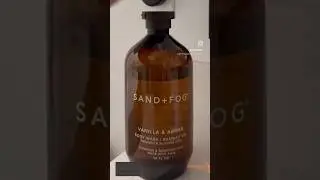 My shower routine is tea|| SAND + FOG body wash collection #sandandfog #bodycare #hygiene