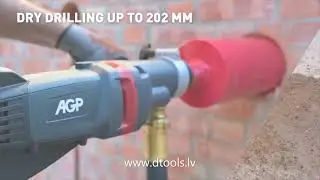 Установка алмазного бурения AGP DMC160(для сухого и мокрого сверления)