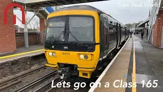 Train Real World - Turbo to Wokingham - Class 165