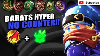 Hyper Barats No counter!!! TOP BUILD BARAT 2023 Solo Ranked