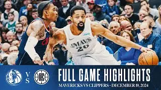 Dallas Mavericks Highlights vs. Los Angeles Clippers | December 19, 2024