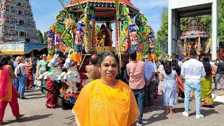 Hindu Tempel Hamm Sri Kamadchi Ampal  Ther Festival 2023| Hamm Hindu Temple Germany Kamakshi Amman