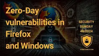 Actively exploited Zero-Day vulnerabilities in Firefox and Windows #cybersecurty