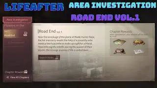 LIFEAFTER MOBILE | Area Investigation - Road End Vol. 1 Flowers in the ruins // gameplay //
