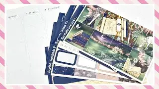 Plan With Me ☆ Darkling Sky (Scribble Prints Co)