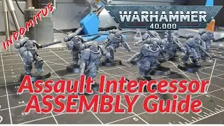 Assault Intercessor Squad Assembly Guide Warhammer 40k Indomitus