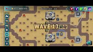 Tower Defense Rush | Stage 87 (3 stars), no money spent