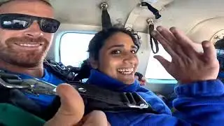 Fly like bird!!! Touch the sky!!! Exploring bucket list item!!! #skydiving  #skydivevideo #skydive