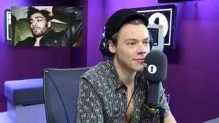 Harry's heartbeat when he saw Zayn in the picture