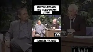 Бадди Хакетт рассказывает историю о трёхногой курице на шоу Tonight Show с Джонни Карсоном #корот...