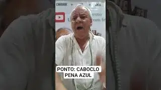 PONTO: CABOCLO PENA AZUL #SHORTS
