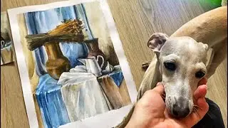 Натюрморт акварелью | техника Алла прима