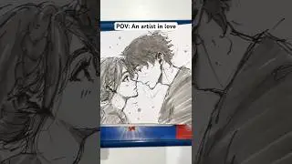 This Is What an ARTIST DOES WHEN IN LOVE!!❤️ -#artist #animeart #shorts