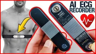 ECG Recorder with AI Analysis by Wellue!