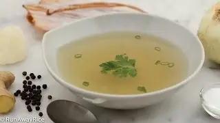 Как приготовить насыщенный и ароматный свиной бульон (Нуок Лео)