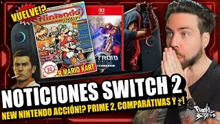 🔥NOTICIONES Nintendo Switch 2! New Nintendo Acci&oacute;n!? Metroid Prime 2!? Comparativa Assasins y M&Aacute;S!