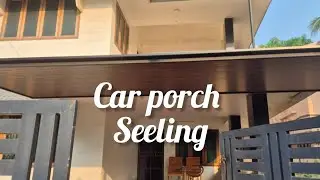 Best car porch design #carporch #kerala #seeling 