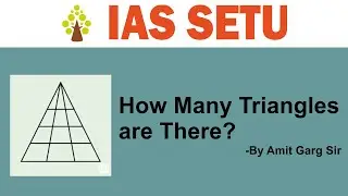 Short Trick: Counting of Triangle By Amit Garg