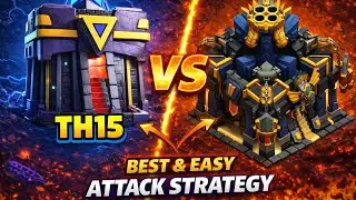 🔥 TH15 vs TH17 &ndash; Easy Root Riders Attack Strategy (Clash of Clans) 🔥 