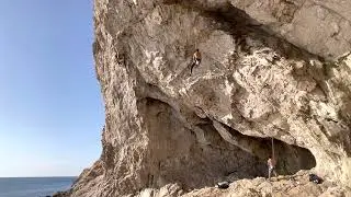Super Tormentas 8B (5.13d) Meio Mango, Portugal