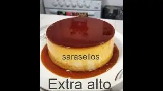 Como hacer quesillo alto caramelo desmolda fácil - receta flan fácil  - Postres para vender porción
