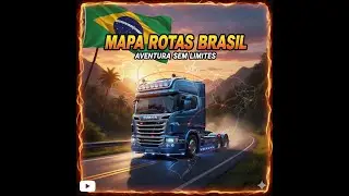 Euro Truck Simulator 2 Mapa Rotas Brasil com Scania 113h #ets2  #rotasbrasil