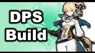 Genshin Impact Level 70 DPS Jean [Jade Cutter Talent Level 6]
