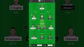 SIX vs HEA DREAM11 PREDICTION| BBL | TODAY'S MATCH| #shorts