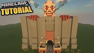 Minecraft - How To Build the Colossal Titan Tutorial (Attack on Titan)