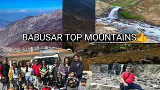 Babusar top ka mountains ka safar💓Waterfall ko enjoy kiya💦
