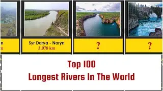 A Comparison Of The World's Top 100 Longest Rivers