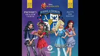 Disney Descendants: School of Secrets: Books 2 & 3: Freddies Shadow Cards & Allys Mad Mystery