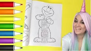 Coloring Elmo