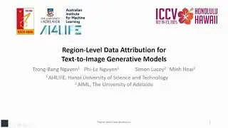 [ICCV 2025] Region-Level Data Attribution for Text-to-Image Generative Models
