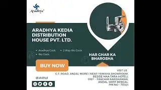 Aradhya Rio Cock (2-Way Angle Cock). Shop Now...Aradhya Kedia Distribution House Pvt. Ltd.
