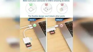 Review: USB C SD Card Reader,USB 3.0 High Speed to SD Card Adapter for iPhone 15/16 Pro Max iP...